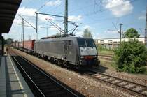 ES64 F4-010 am 10.06.08 mit dem Winnerexpress Richtung �sterreich in M�nchen-Trudering