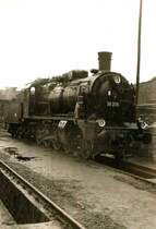 38 205 in Nossen, damals noch betriebsf�hig, Foto um 1988