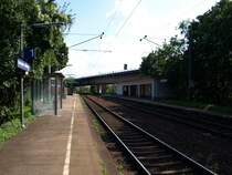 Hier nochmal eine andere Perspektive vom Bahnhof Karlsruhe-M�hlburg am 16. August 2008.
