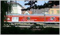 Der Fahrradwagen des RadExpress. Ein Bild f�r Karl, du standest ja neben mir. Lindau Bahnbilder-Treffen 30.08.2008.