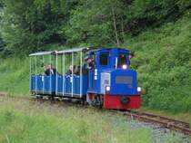 Zug der Rittersgr�ner ParkBahn.