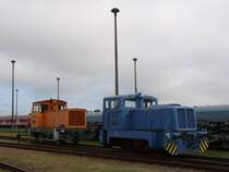 V10 001 und V23 167 am 30.08.2008 in Delitzsch