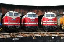 118 782, 770 und 141 beim Heizhausfest Chemnitz Hilbersdorf, 22.08.08