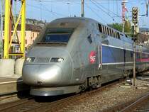 Der TGV POS 4405 am 29.08.2008 in Z�rich Hbf. 