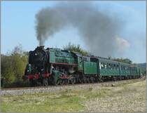 29.013 ist die einzige Dampflok in Belgien, welche der SNCB-Holding geh�rt und sie durfte nat�rlich nicht beim Dampflokfestival in Mariembourg am 28.09.08 fehlen. Sie war morgens mit einem Sonderzug aus Br�ssel angereist und beteiligte sich an den Pendelfahrten zwischen Mariembourg und Treignes. (Jeanny)