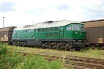 Die ehemalige 131 011 f�hrt jetzt als W232.07 f�r die AVG, Sta�furt 20.09.08