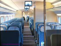 Innenansicht der 2. Klasse des Velaro-RUS von Siemens f�r Russland. 

28.08.2008
INNOTRANS 2008 Berlin
