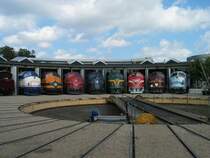 Dieselloks  Odense Eisenbahnmuseum DK  15.08.2004 
50 Jahres jubil�um mit MY disellok in D�nemark