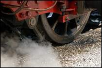 �sterreichurlaub 2008 - Achenseebahn: Eine kleine Detailaufnahme von Lok 3 der Achenseebahn. Aufgenommen am 03.September 2008 im Achenseebahnhof.