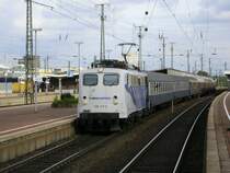 LOKOMOTION 139 177-0 mit DPE 92447 vom Eurostrand Fintel bei der Ausfahrt aus Dortmund Hbf.,Gleis 11 nach K�ln Hbf.(04.10.2008)