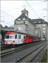 BDeh 4/4 Triebzug der AB im Nebenbahnhof St.Gallen. (04.10.2008)