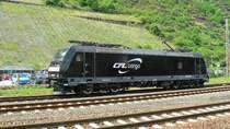 185 567 war am 13.5.2008 nur wenige Wochen alt bei CFL. W�hrend man sie noch zuvor am Rhein in Dienste Crossrails ablichten konnte, f�hrt sie nun auf der Moselstrecke, wie hier in Cochem.