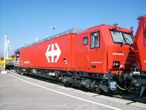 Der  Ger�tewagen  des SBB-L�schzuges auf der Innotrans am 28.09.08.