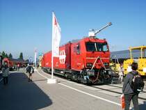 Dicke Kanone!: Auf der Innotrans in Berlin wurde der SBB-L�schzug vorgestellt. Fotografiert am 28.09.08.