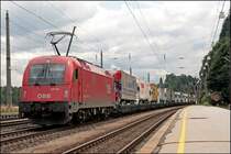 1216 239 (9181 1216 239-4) rollt am Zugschluss der RoLa in Richtung W�rgl. (08.07.2008)
