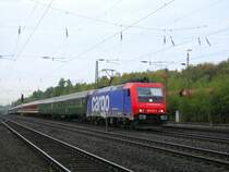 SBB Cargo 482 0043-7 mit D 9524 von K�ln Hbf. nach Sudenberg und Leipzig.(M�ller Touren)10.10.2008