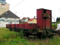 LVE-24423; verwittert, verwachsen und dem Verfall Preisgegeben am Bhf. Gaspoltshofen; 081016