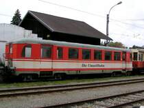 BD-22254 ist am Bhf. HAAG/Hausruck hinterstellt; 081016