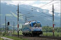 1216 921 (9181 1216 921-7 A-GKB) von  ADRIA-TRANSPORT  ist weitweg von ihrem Einsatzgebiet auf dem Weg in Richtung W�rgl. (08.07.2008)
