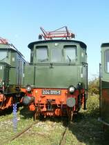 204 011-1 war auch in Weimar zum  gro�en Holzrollertreffe  am 11.Oktober 2008.
