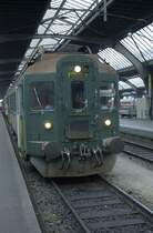 Triebwagen der SBB.
Klousenfahrt von Basel via Z�rich nach Konstanz am 03.12.2006