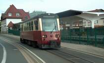 HSB 187 017-9 als HSB 8986 von Nordhausen nach Eisfelder Talm�hle in Nordhausen; 11.08.2008