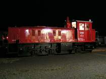 DH 600.3 bei ihrer �berstellung von Lavam�nd (K�rnten) nach Graz (Steiermark) am 17.12.04 im Bhf. Lavam�nd kurz vor der Abfahrt