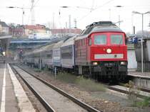BR 232 561 am  D 342- Umleiter �ber die alte Ostbahn Kietz -Berlin wegen Bauarbeiten an der Oderbr�cke.