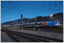1116 250 mit ihrem GAG 46765 am 9.11.2008 beim Lokf�hrerwechsel in Knittelfeld.