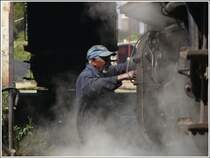 Dampf Athmosph�re im Bw Asmara/Eritrea(28.10.2008)