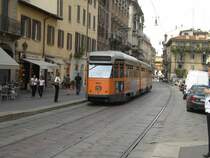 Stra�enbahn in Mailand. (September 2008)