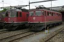 Re 6/6 abgestellt und ein gefruschtetes dasein in B�lach.21.05.2008