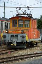 Rangierlok der Aare Seeland abgestellt in Langenthal.
06.08.2008