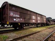 Hbis-v(42812256533-9)steht am Bhf. Ried i.I.; 081115