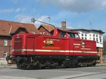 213 339 der Rennsteigbahn am 09.03.2007 in Ilmenau, B� Langewiesener Stra�e