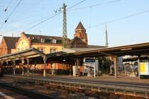 Bahnhof Gie�en, am gleichen Tag, eine Stunde davor
