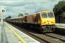 IERLAND sep 2008 Ballybrophy LOC 201 zie ook bahnvideos.eu
ierland dieselloks