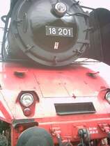 18201 in ROCCO-Lackierung im RAW Meiningen 2003