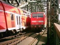 111146 auf der Hohenzollernbr�cke in K�ln 2004