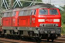 Die 225 027-2 bei der Durchfahrt in K�ln West