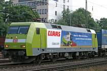 Die 152 005-5 in Claas cs fuhr am 02,07,08 durch K�ln West