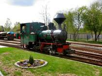 Lok der Muskauer Waldeisenbahn in Wei�wasser, 2006