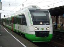 Der Itino der Erfurter Bahn f�hrt am 24.09.2004 im Bahnhof Erfurt ein.