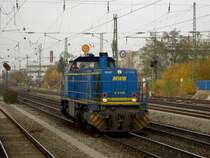 Die MAK G 1206 (MWB V 2102) am 08.11.2008 bei der Durchfahrt am Heimeranplatz (Mnchen). 