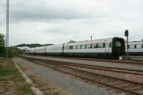 IC3 5034  Niels Bugge  der DSB am 18.5.2008 in Vejle.