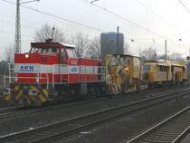 V2.022 der AKN am 5.2.2009 in Oberhausen Osterfeld-S�d