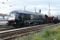 ER-20-005 (MRCE)am 17.07.08 bei Streckensperrung Bruchsal-Bretten in Bruchsal Bf im Einsatz