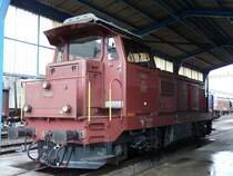SBB - Diesellok Bm 4/4  18413 im G�terbahnhof von Biel/Bienne am 08.02.2009