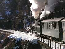  Davosrundfahrt  Jetzt geht es mit Volldampf �ber Tiefenkastel-Thusis-Chur wieder zur�ck nach Landquart.06.02.05