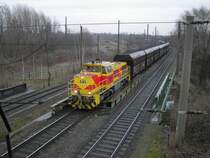 MAK G 1206 der Eisenbahn und H�fen in Duisburg-Meiderich am 19.01.2003.